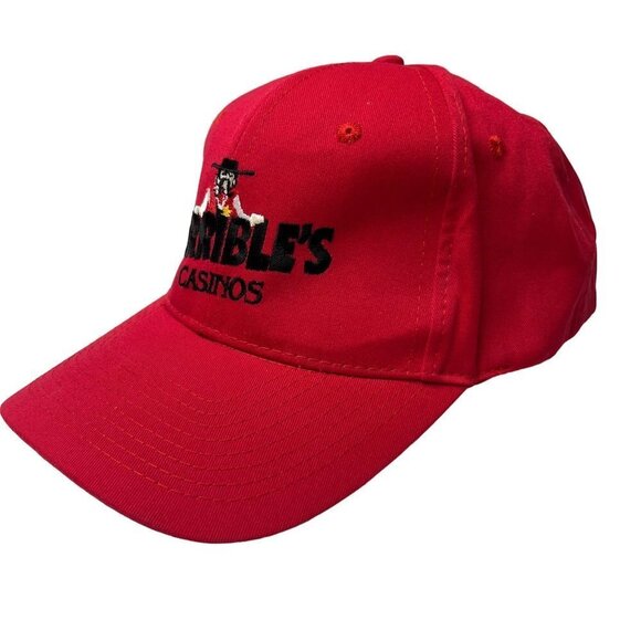Terribles Casinos Hat Cap Snap Back Adult One Size Red Adjustment Unisex… - Picture 3 of 10